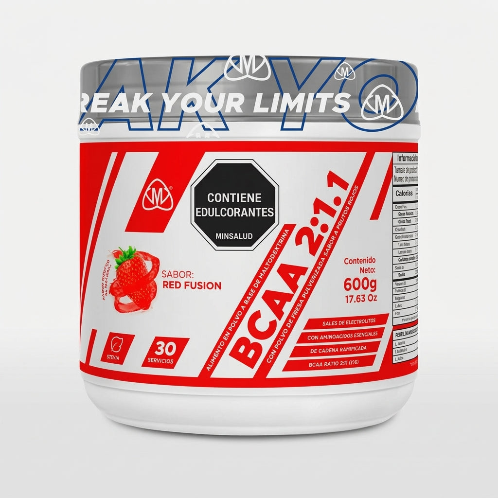 BCAA 2:1:1 Aminoácidos IMN Nutrition – 30 Servicios con Electrólitos