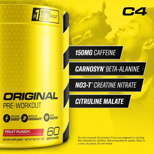 Pre entreno C4 Original Pre-Workout