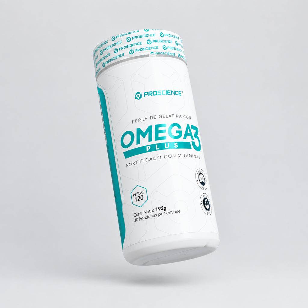 Omega 3 Plus (120 Perlas) — Ácidos Grasos Esenciales + Vitamina E