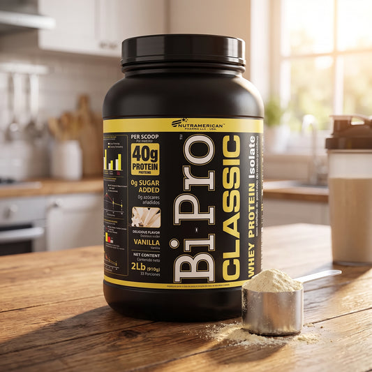 Bi-Pro Classic 2lb Nutramerican – Proteína Aislada Premium