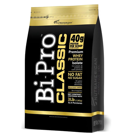 Bi-Pro Classic 3lb Nutramerican – Proteína Aislada Premium