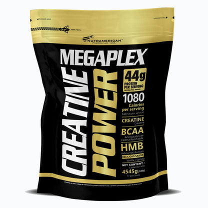Megaplex Creatine Power Nutramerican – Proteína Hipercalórica