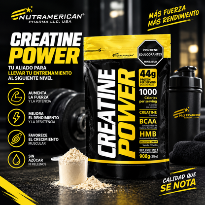 Megaplex Creatine Power Nutramerican – Proteína Hipercalórica