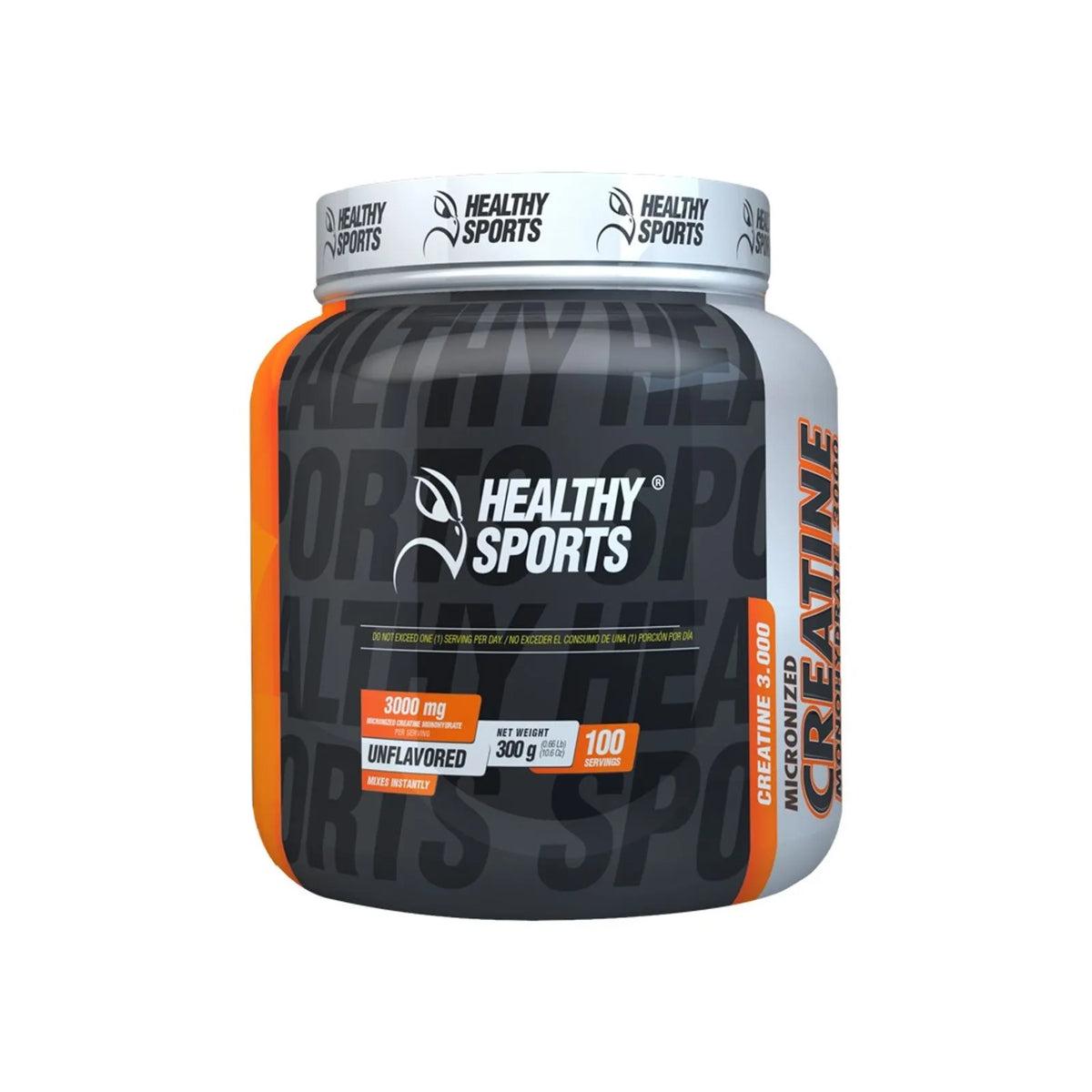 Creatina Micronizada Healthy Sports (300g / 100 Servicios)