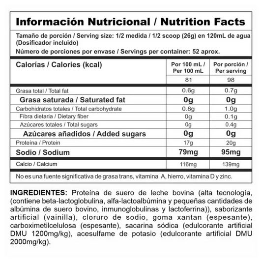 Bi-Pro Classic 3lb Nutramerican – Proteína Aislada Premium