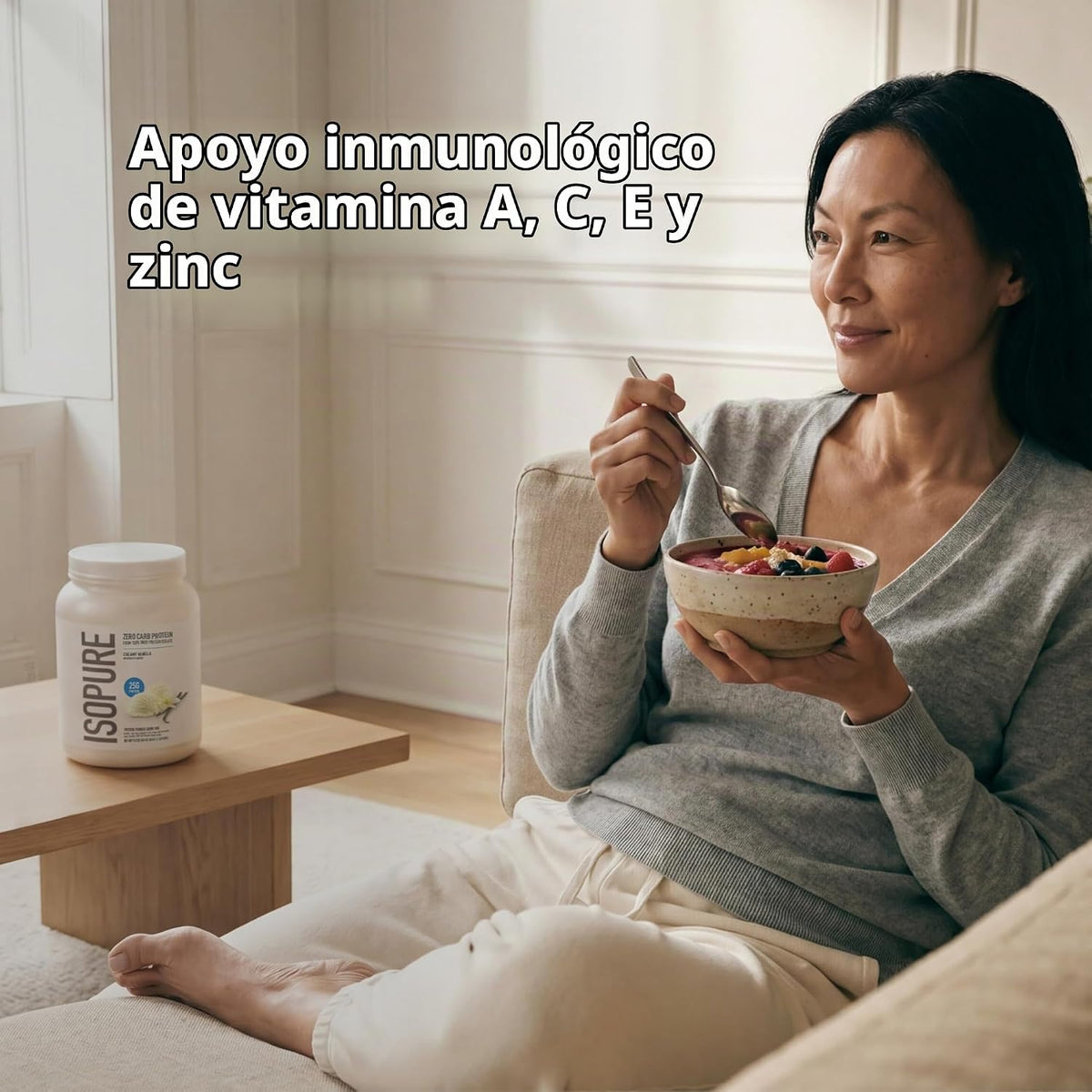 Isopure Zero Carb  – Proteína Aislada Premium - Creamy Vanilla