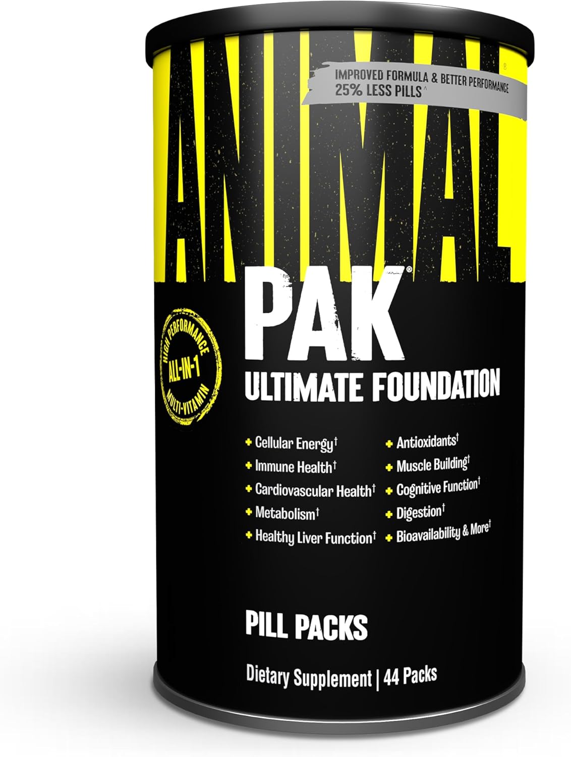 Animal Pak - Suplemento multivitamínico 44 Packs