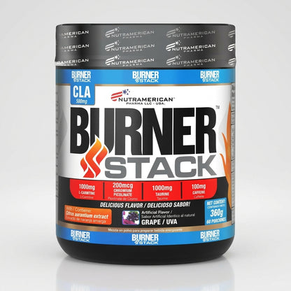 Burner Stack Quemador Nutramerican 360g - 60 Servicios