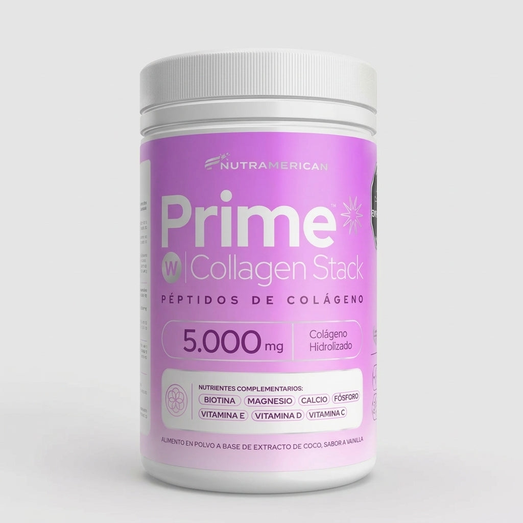 Prime W Collagen Stack | 5.000 mg de colágeno hidrolizado para la mujer - 30 Servicios