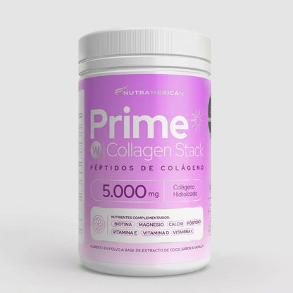 Prime W Collagen Stack | 5.000 mg de colágeno hidrolizado para la mujer - 30 Servicios