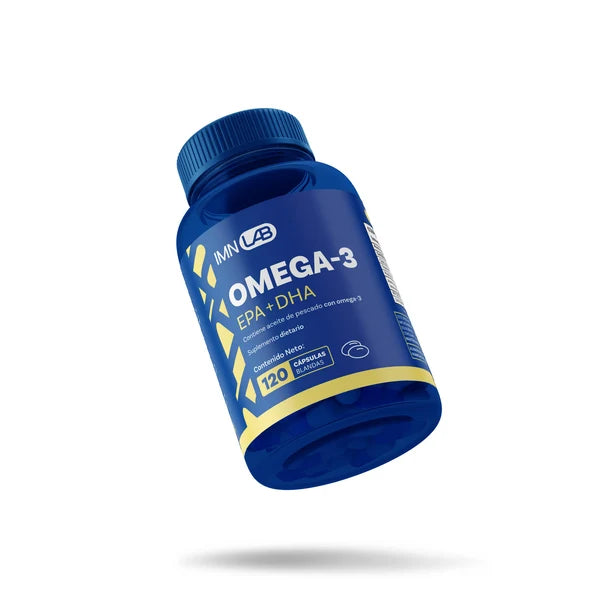 Omega 3 EPA + DHA IMN Lab 120 Cápsulas Blandas – 60 Servicios