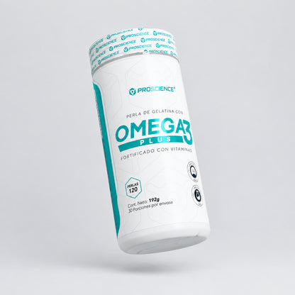 Omega 3 Plus (120 Perlas) — Ácidos Grasos Esenciales + Vitamina E