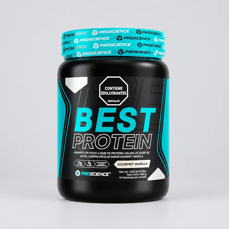 Best Protein Proscience 1 Lb (462 g) Gourmet Vanilla – 14 Servicios