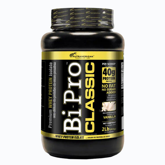 Bi-Pro Classic 2lb Nutramerican – Proteína Aislada Premium