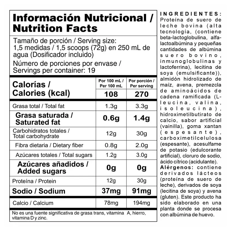 Bi-Pro Mass Nutramerican 3lb – Ganador de Masa Muscular