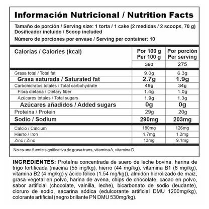 Protein Cake Nutramerican 700g Chocolate