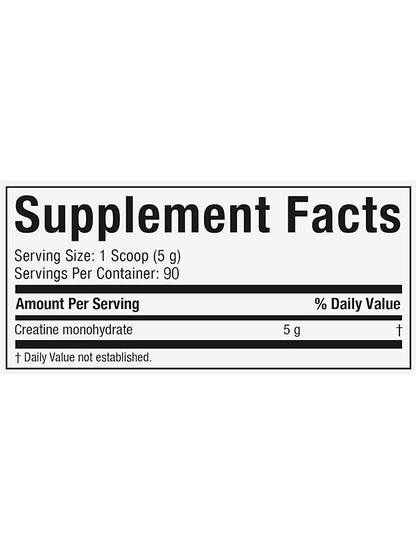 Creatina Platinum MuscleTech (90 Servicios) — 100% Creatina Monohidrato Micronizada (Sin sabor)