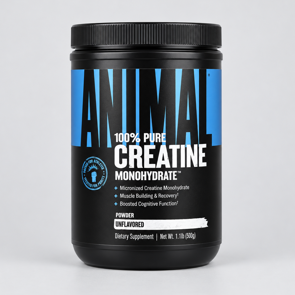 Creatine Monohydrate Animal - Micronizada, 100 Serv