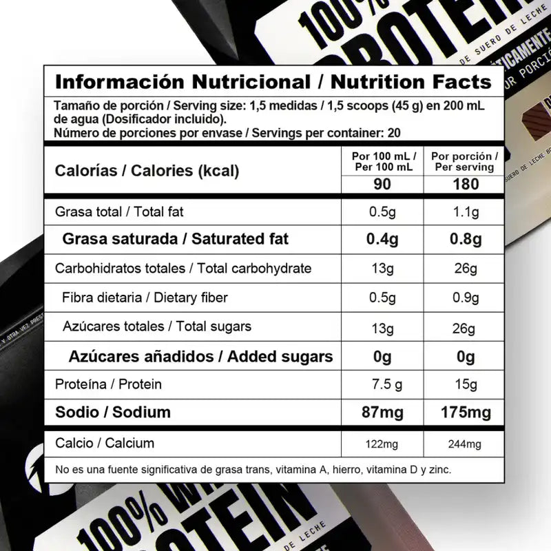 100% Whey Protein Radical Nutrition – Proteína Concentrada de Suero Deslactosada Enzimáticamente
