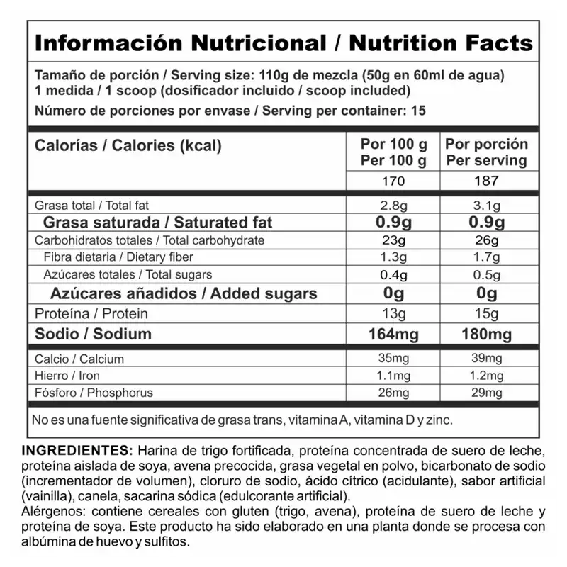 Protein Pancake Nutramerican 750g Tradicional